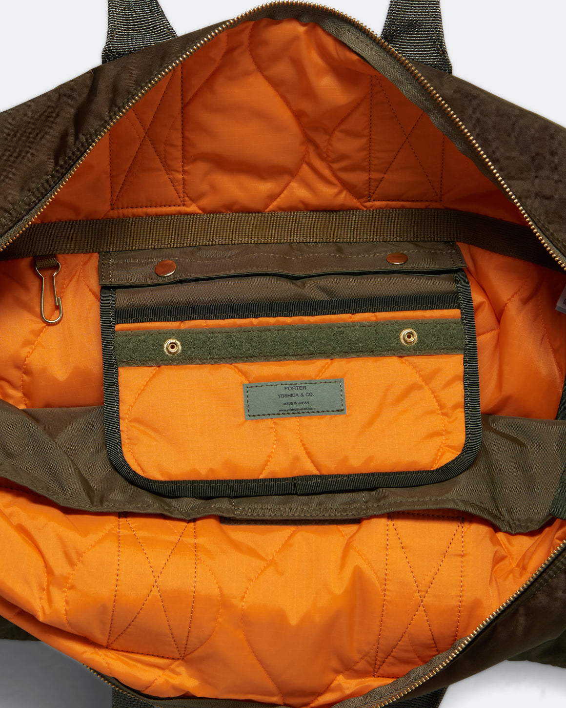 Porter Yoshida & Co - FORCE 2WAY Duffle Bag - Olive Drab - UP THERE