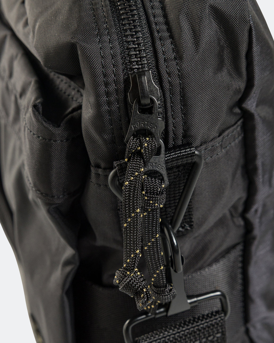 Porter Yoshida & Co - FORCE Shoulder Bag (L) - Black - UP THERE