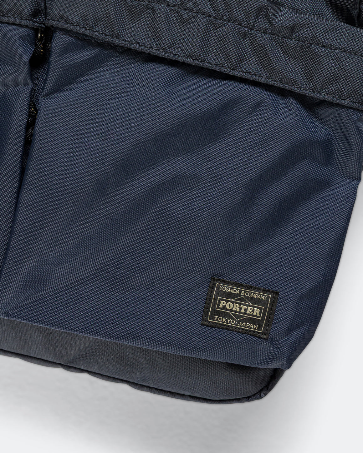 Porter Yoshida & Co - FORCE Shoulder Bag (L) - Navy - UP THERE