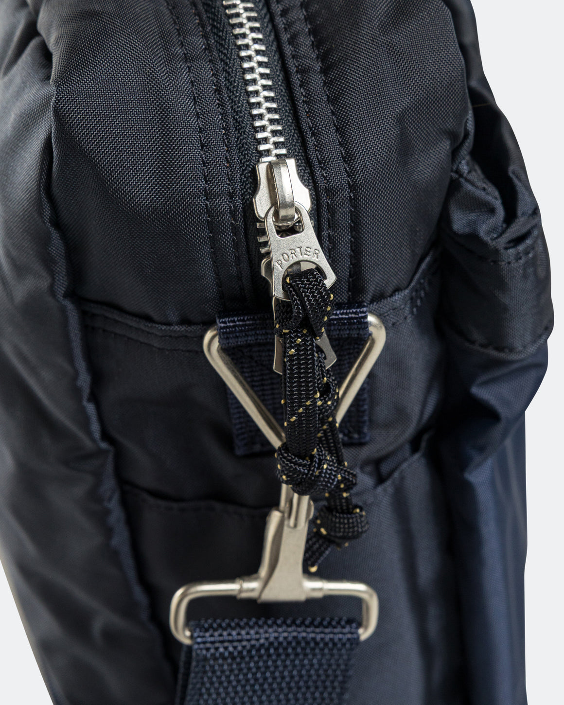 Porter Yoshida & Co - FORCE Shoulder Bag (L) - Navy - UP THERE