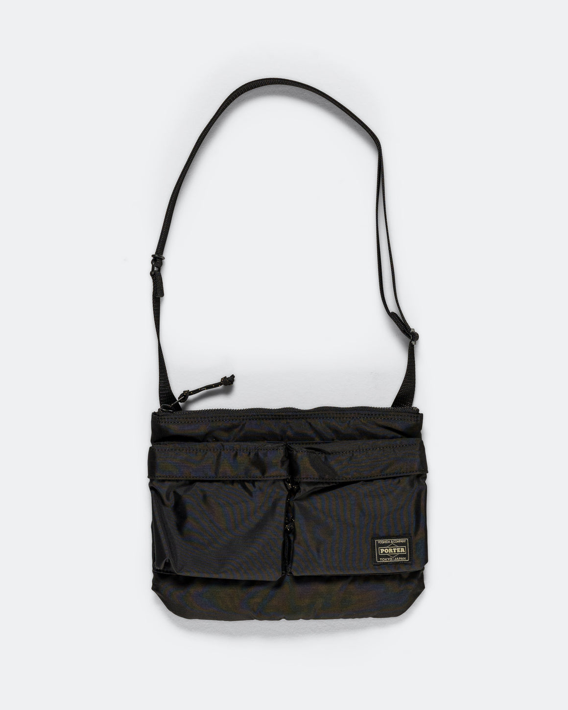 Porter Yoshida & Co - FORCE Shoulder Bag (M) - Black - UP THERE