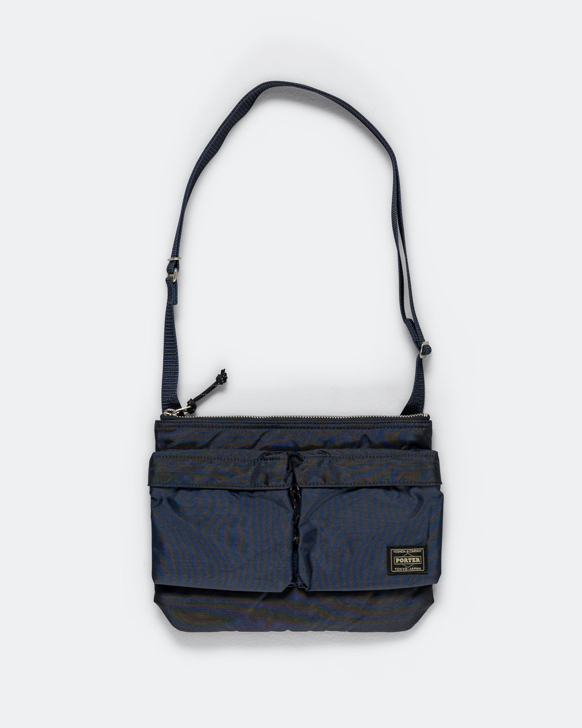 Porter Yoshida & Co - FORCE Shoulder Bag (M) - Navy - UP THERE