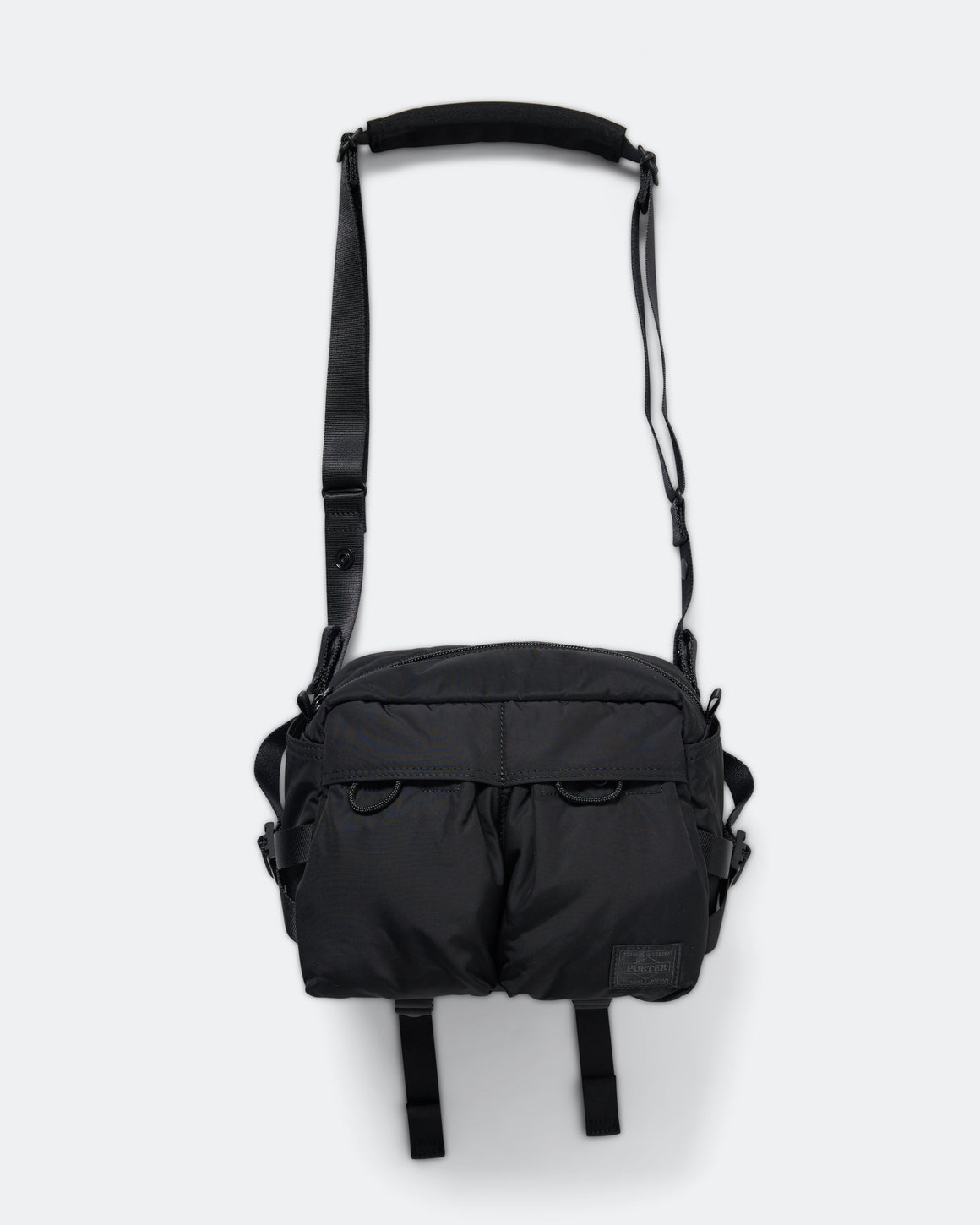 Porter Yoshida & Co - SENSES Shoulder Pack - Black - UP THERE