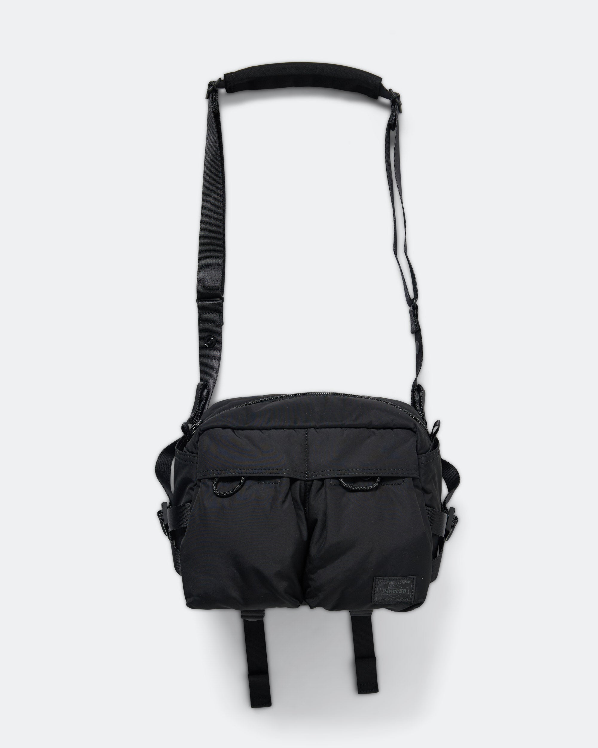 Porter Yoshida & Co - SENSES Shoulder Pack - Black | UP THERE