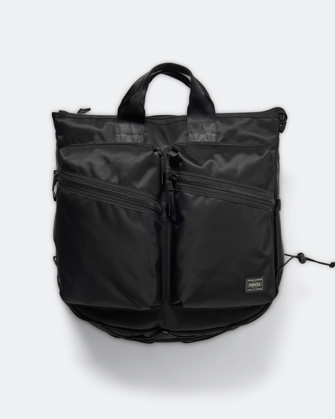 Porter Yoshida & Co - THINGS 2WAY Helmet Bag - Black - UP THERE