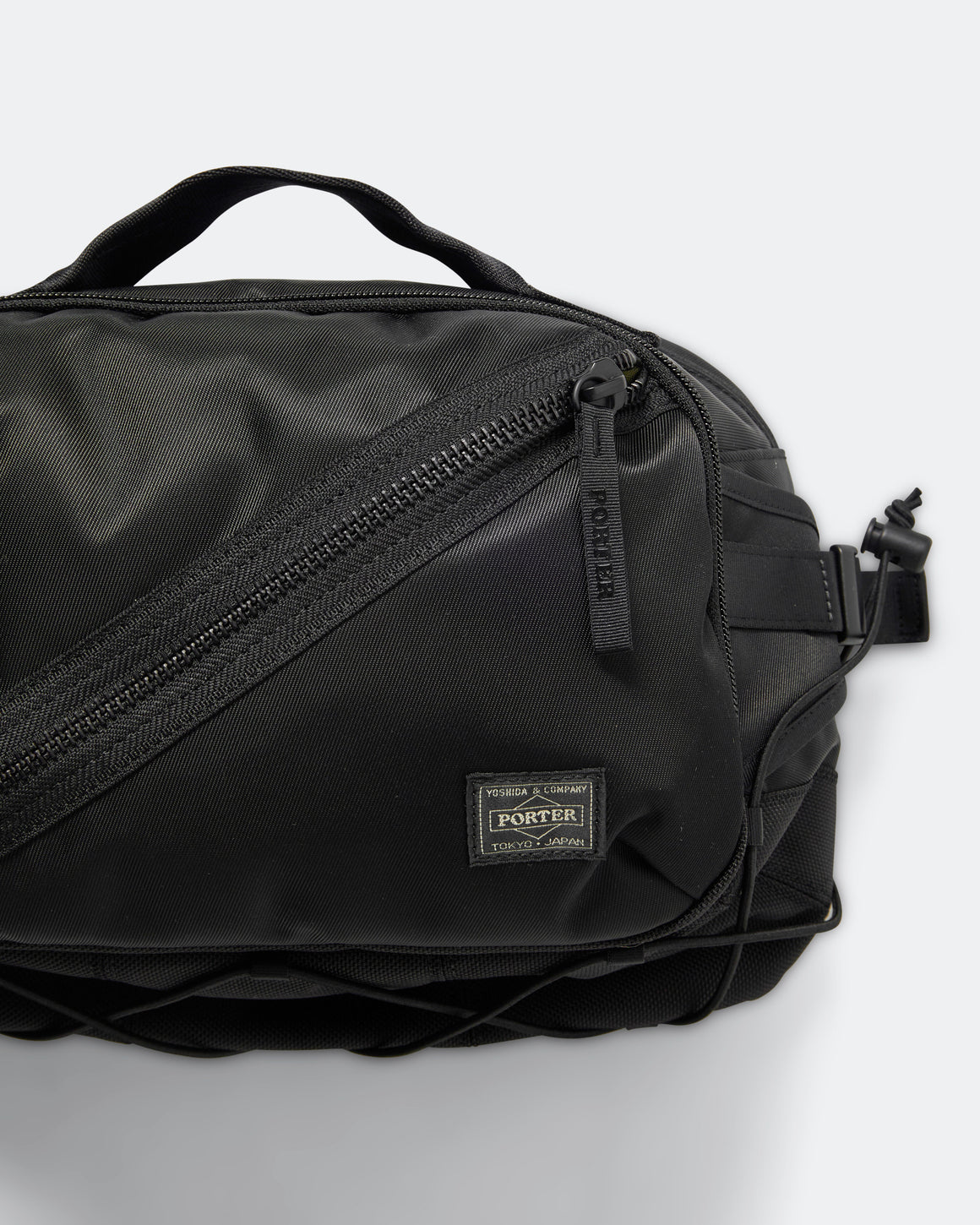 Porter Yoshida & Co - THINGS Waist Bag - Black | UP THERE