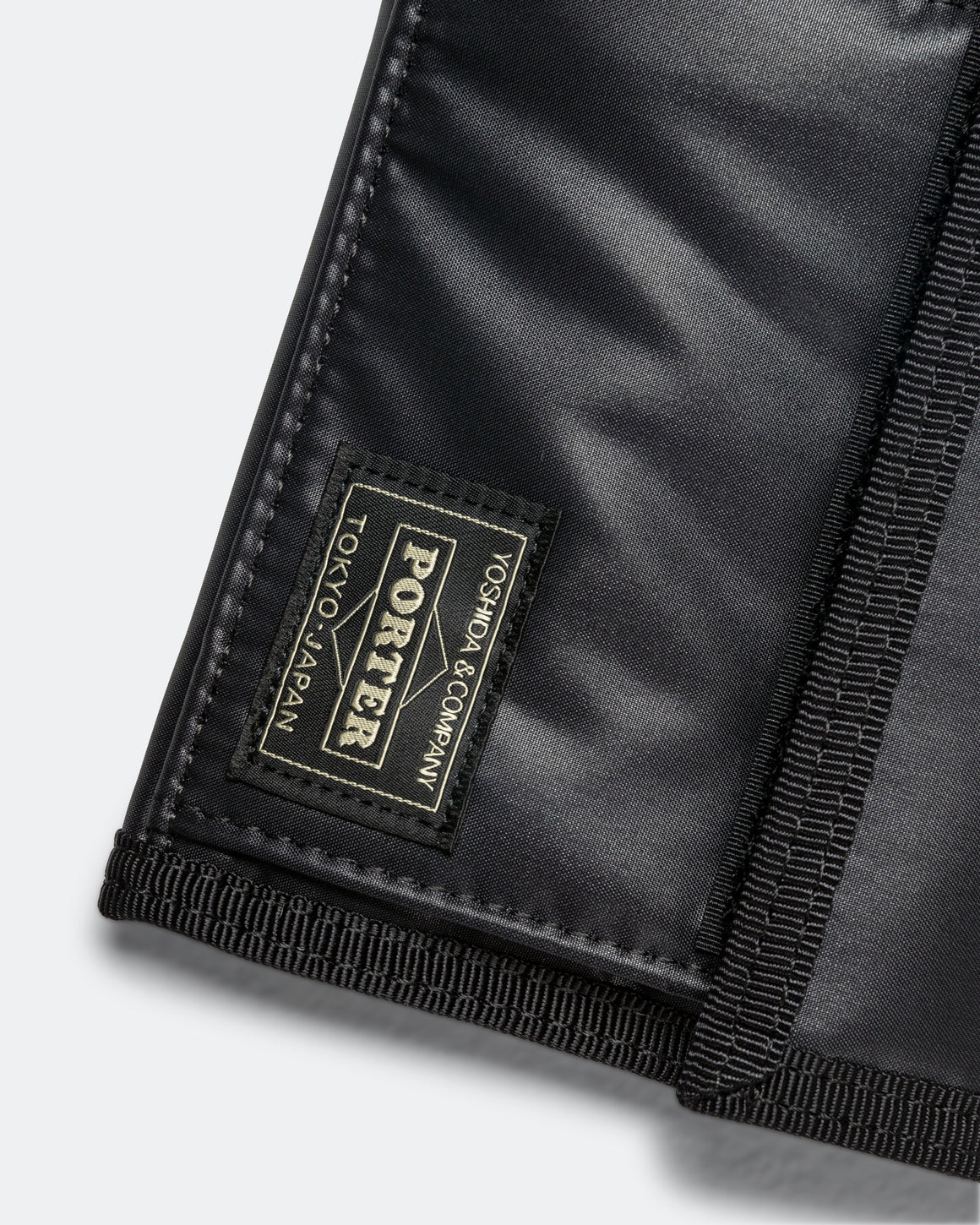 Porter Yoshida & Co - Capsule Wallet - Black - UP THERE