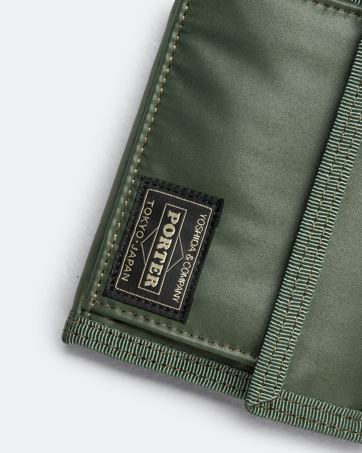 Porter Yoshida & Co - Capsule Wallet - Khaki - UP THERE