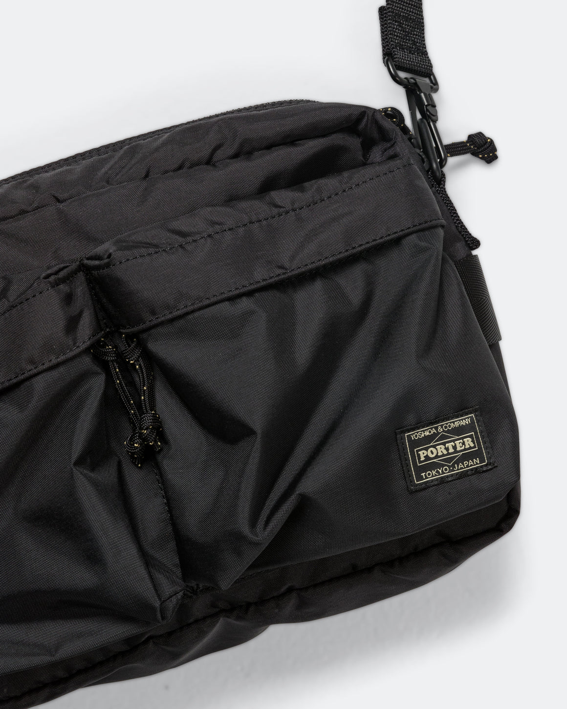 Porter Yoshida & Co - Force Shoulder Bag (S) - Black - UP THERE