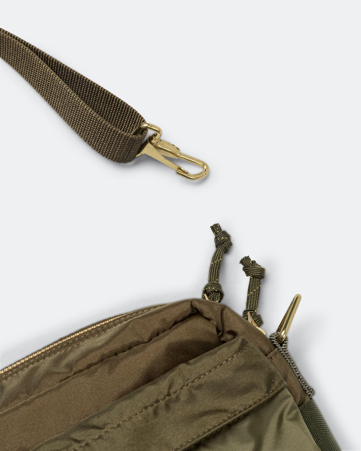 Porter Yoshida & Co - Force Shoulder Bag (S) - Olive Drab - UP THERE