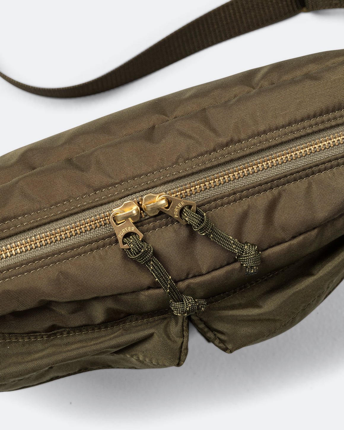 Porter Yoshida & Co - Force Shoulder Bag (S) - Olive Drab - UP THERE