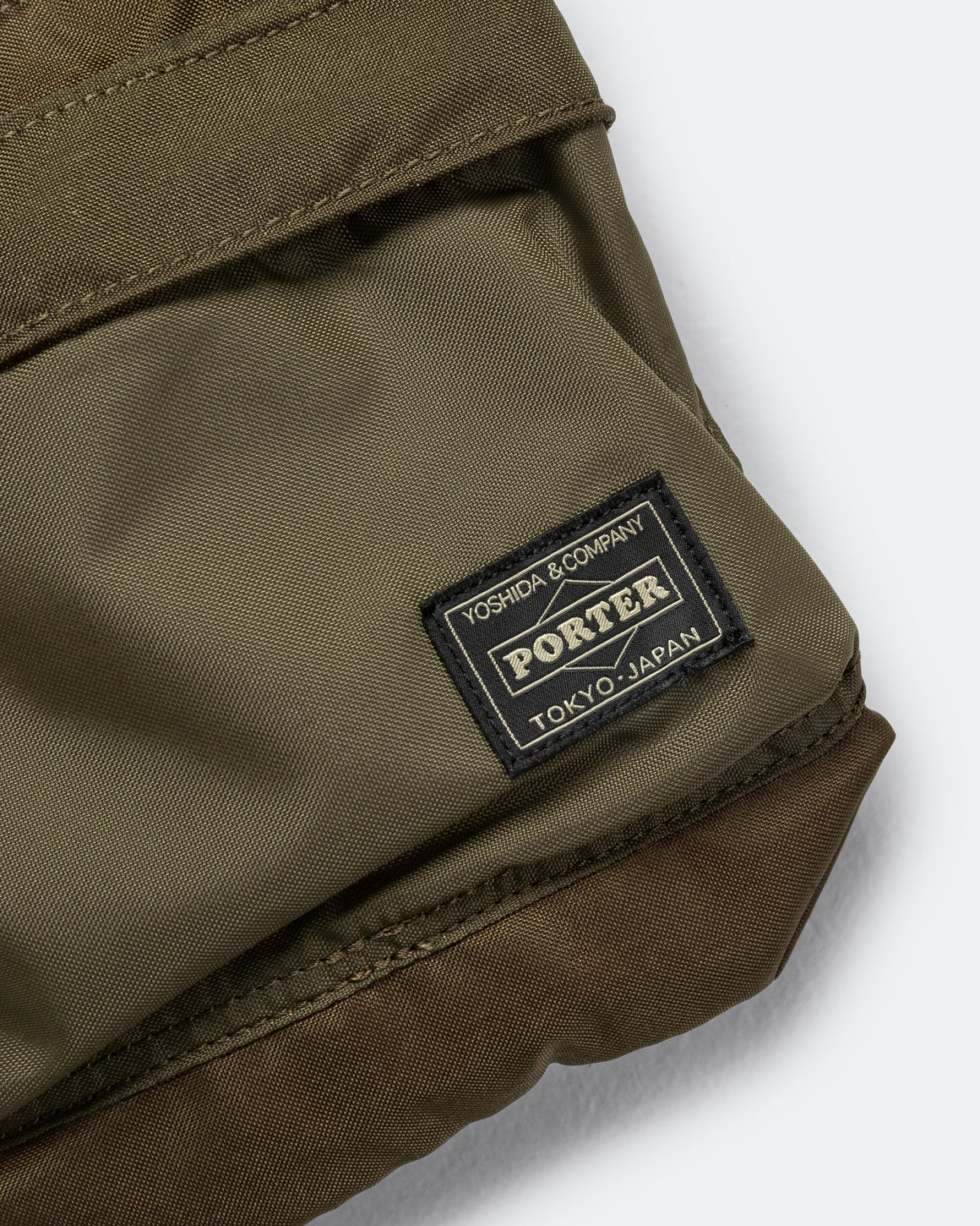 Porter Yoshida & Co - FORCE Shoulder Pouch - Olive Drab - UP THERE
