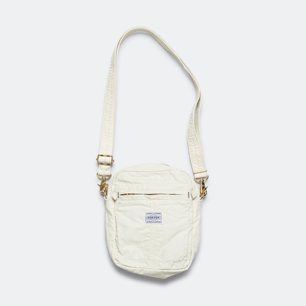 MILE VERTICAL Shoulder Bag - White | UP THERE