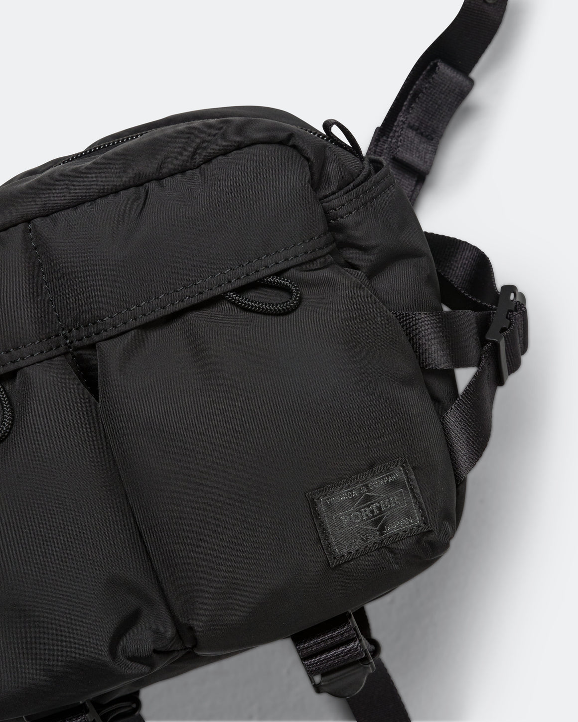 Porter Yoshida & Co - SENSES Shoulder Pack - Black - UP THERE