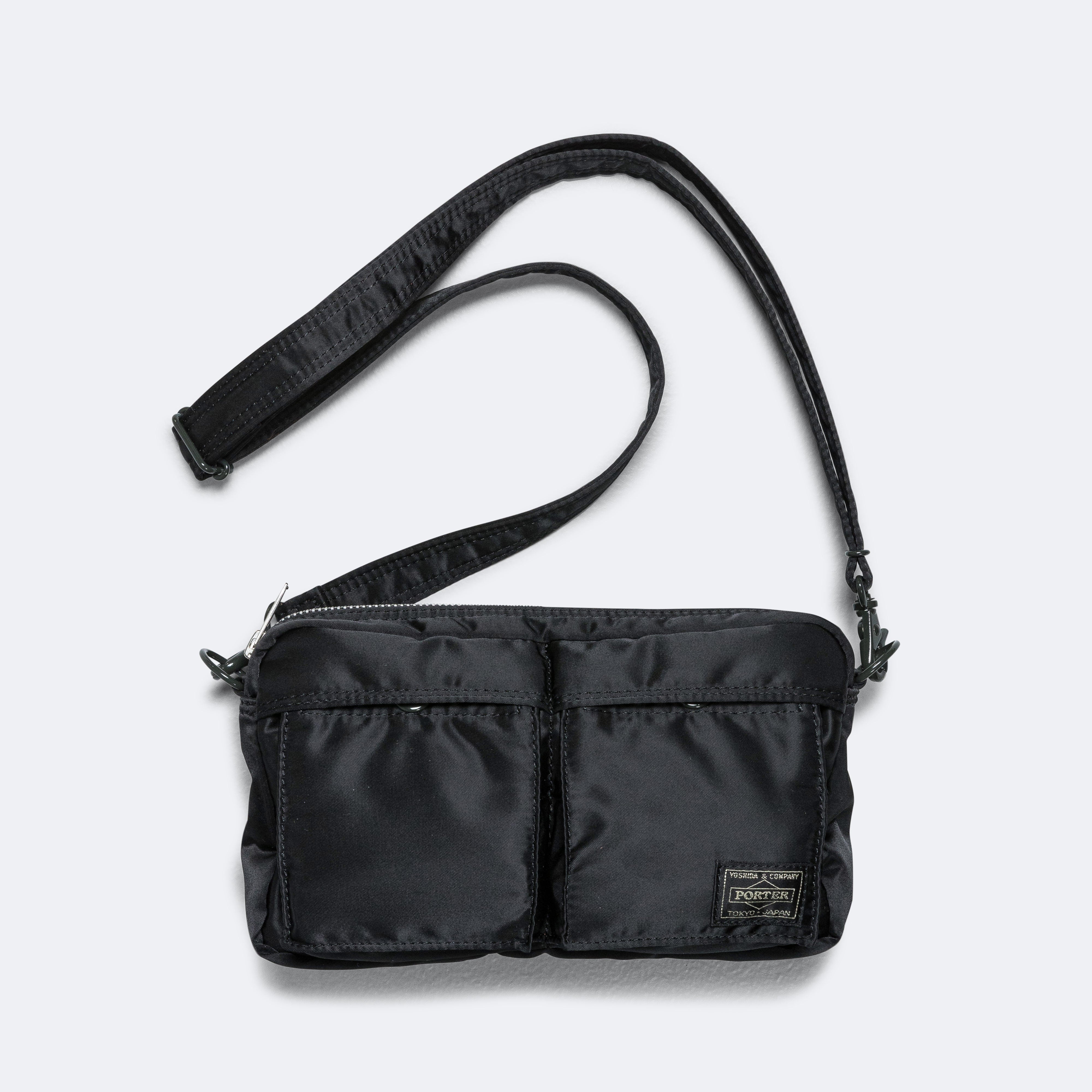 Porter Tanker Shoulder Bag - Black | UP THERE