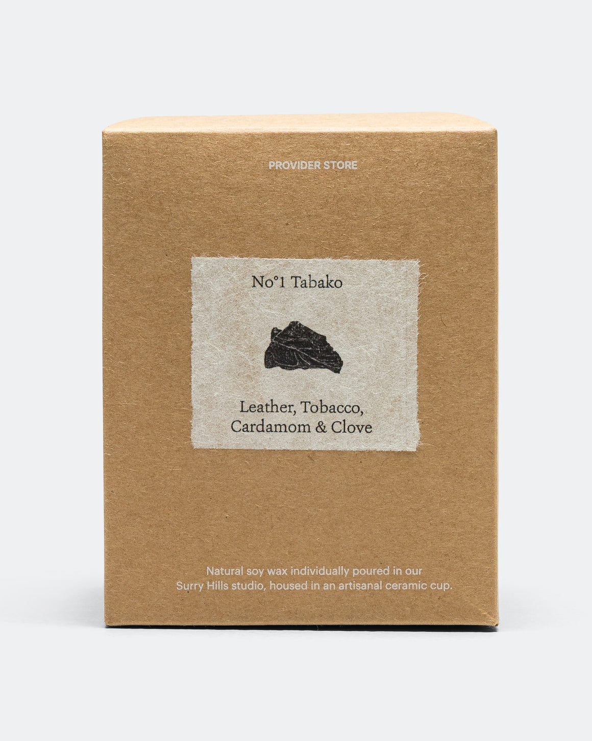 Provider Store - Inaba Pinch Candle - Indigo/Cream - UP THERE