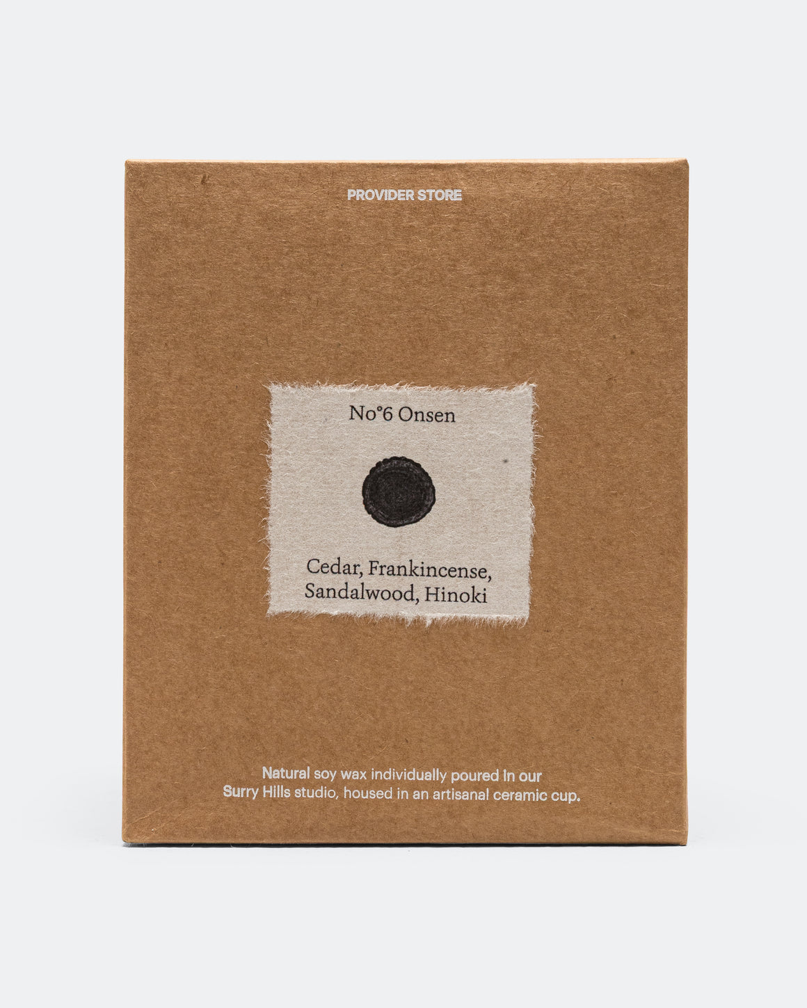 Provider Store - Ishi Candle - Yellow/Brown - Onsen - UP THERE