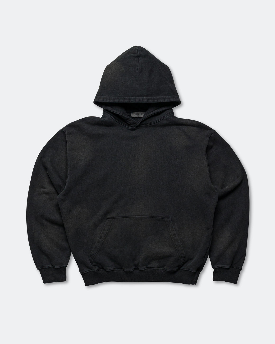Pseushi - Pareidolia Hoodie - Faded Black - UP THERE