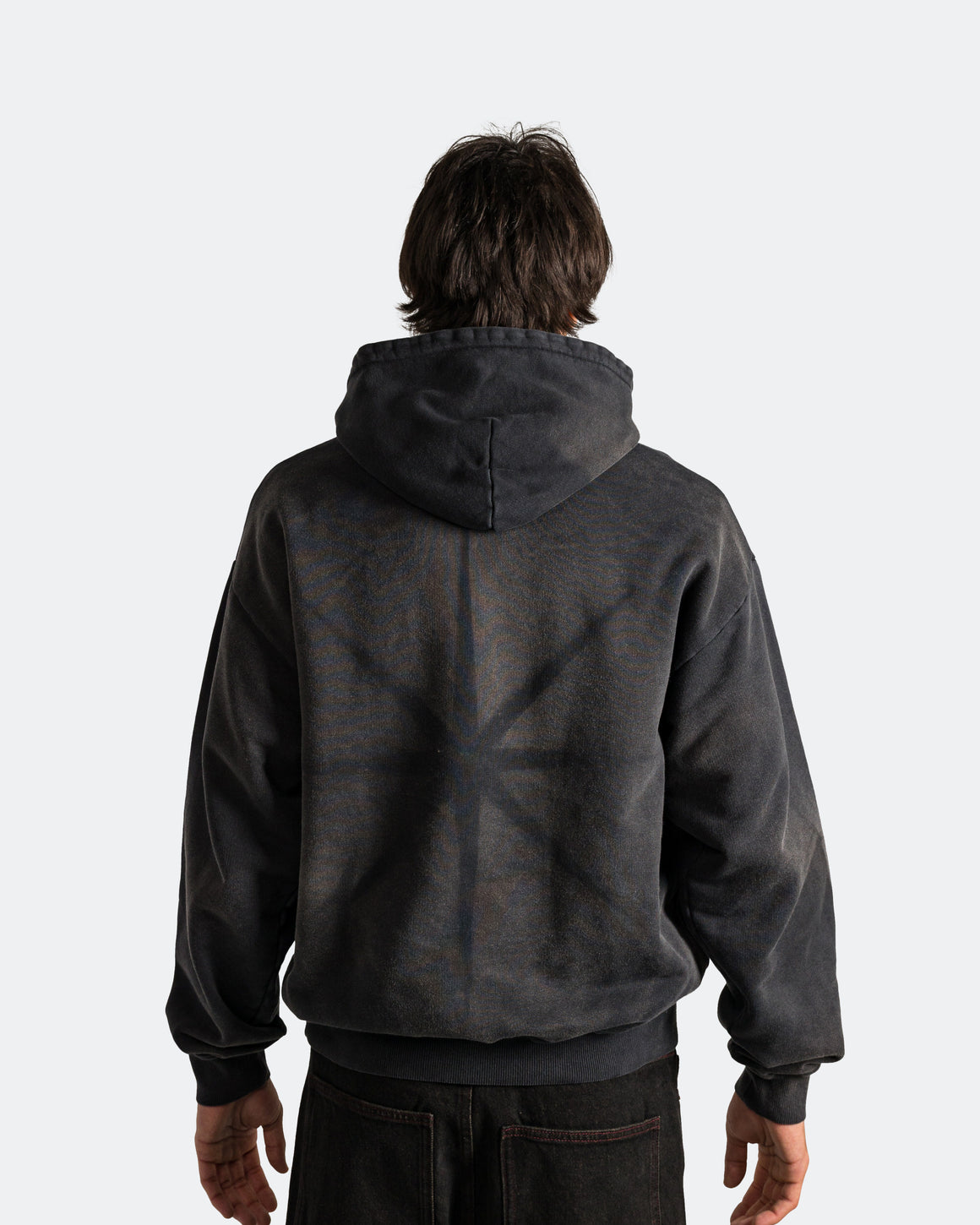 Pseushi - Pareidolia Hoodie - Faded Black - UP THERE
