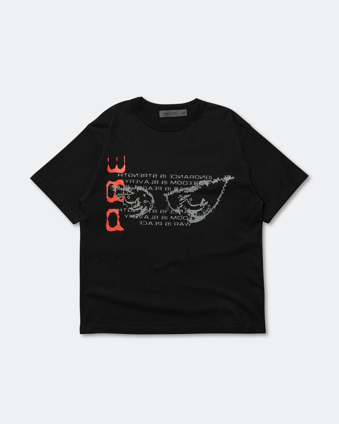 Pseushi - Watcher Tee - Black - UP THERE