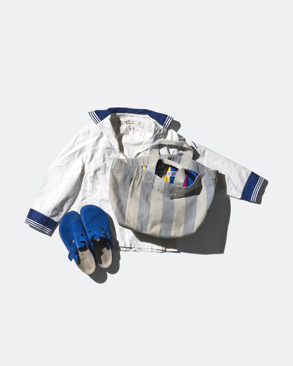 PUEBCO - Vintage Rug Bag - Marine - UP THERE