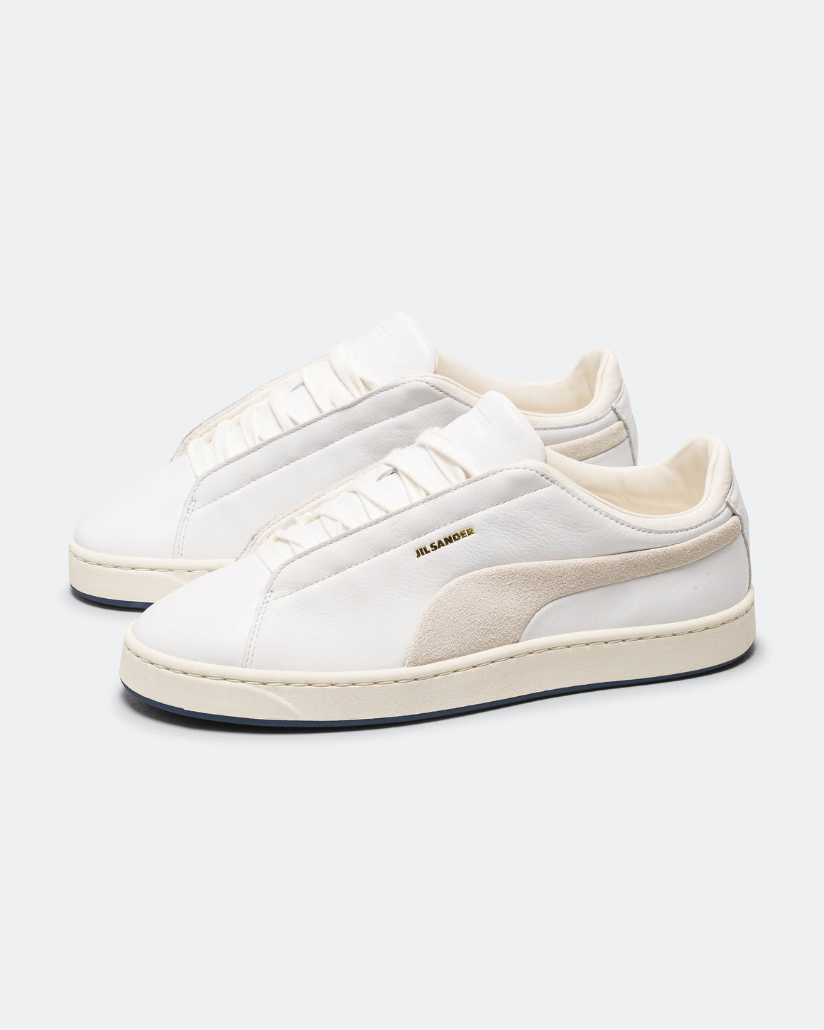 Puma - Suede L x Jil Sander - White/Warm White - UP THERE