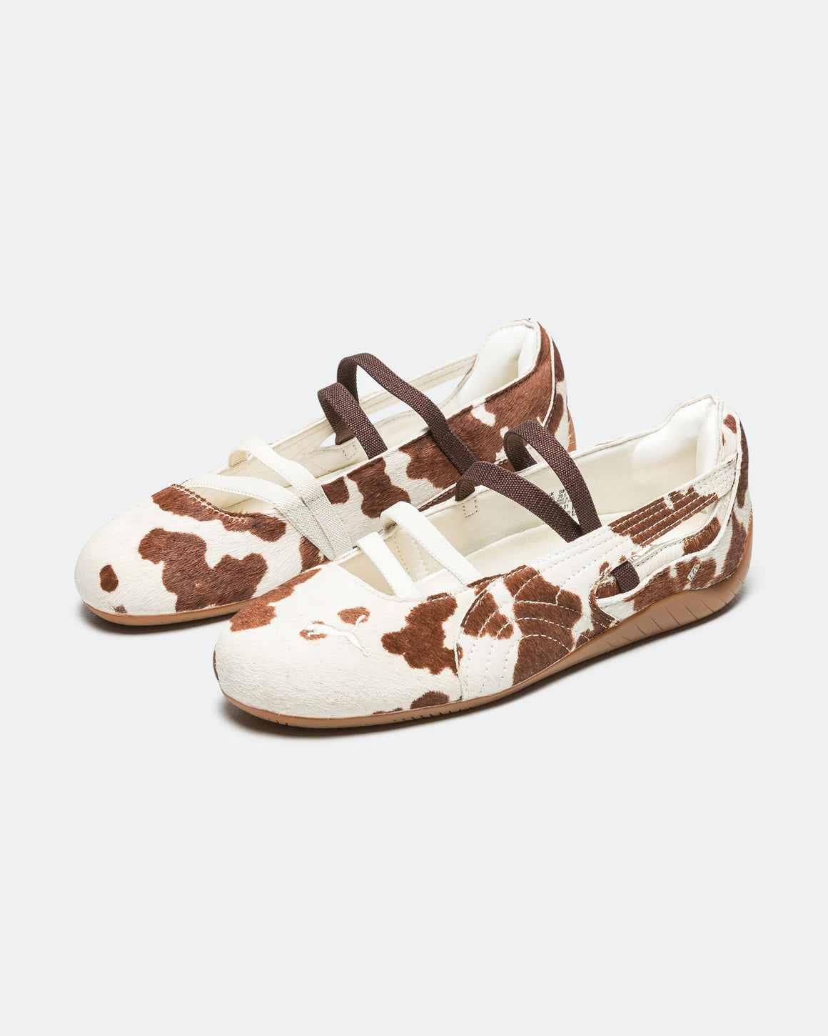 Puma - Womens Speedcat Ballet - Cow/Chocolate Brown - UP THERE