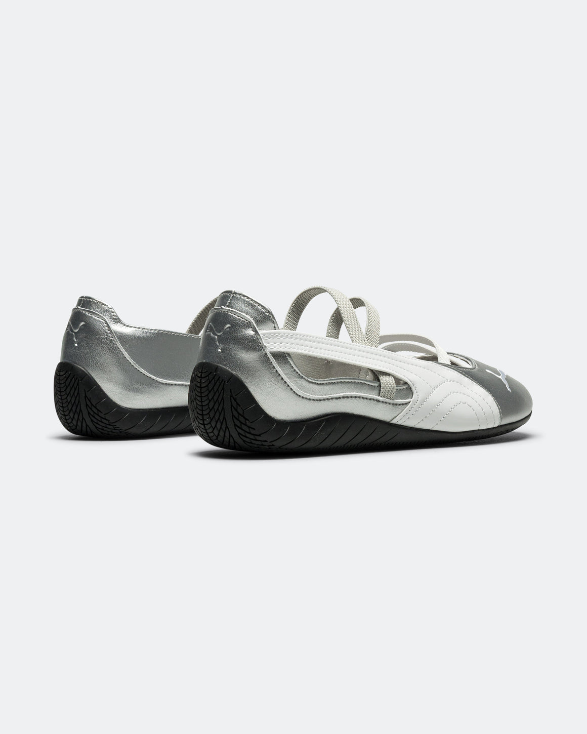 Puma - Womens Speedcat Ballet Metallic - Puma Silver - UP THERE