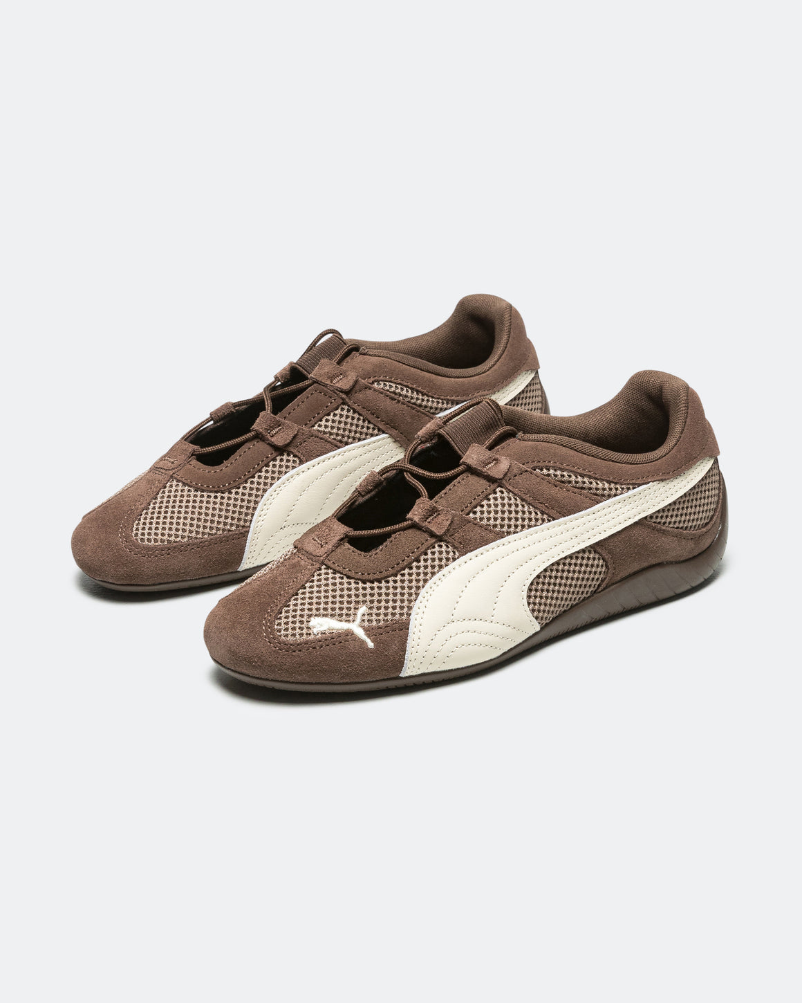 Puma - Womens Speedcat Go - Chocolate/Alpine Snow - UP THERE