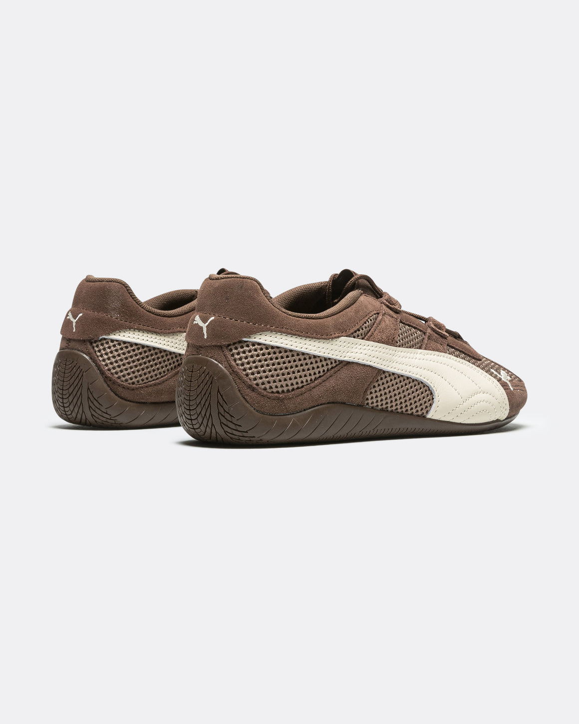 Puma - Womens Speedcat Go - Chocolate/Alpine Snow - UP THERE