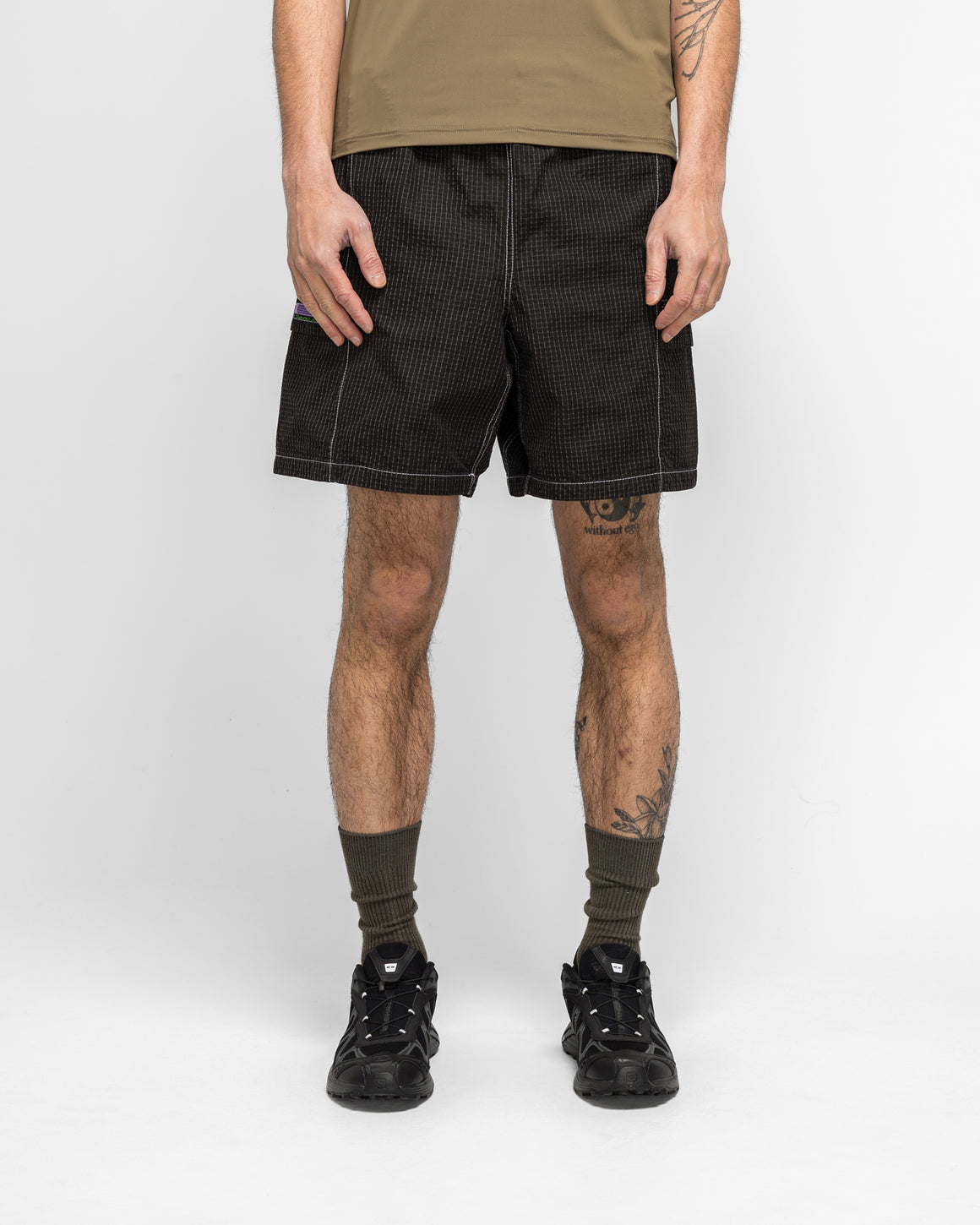 Rayon Vert - Furio Shorts - Grave Black - UP THERE