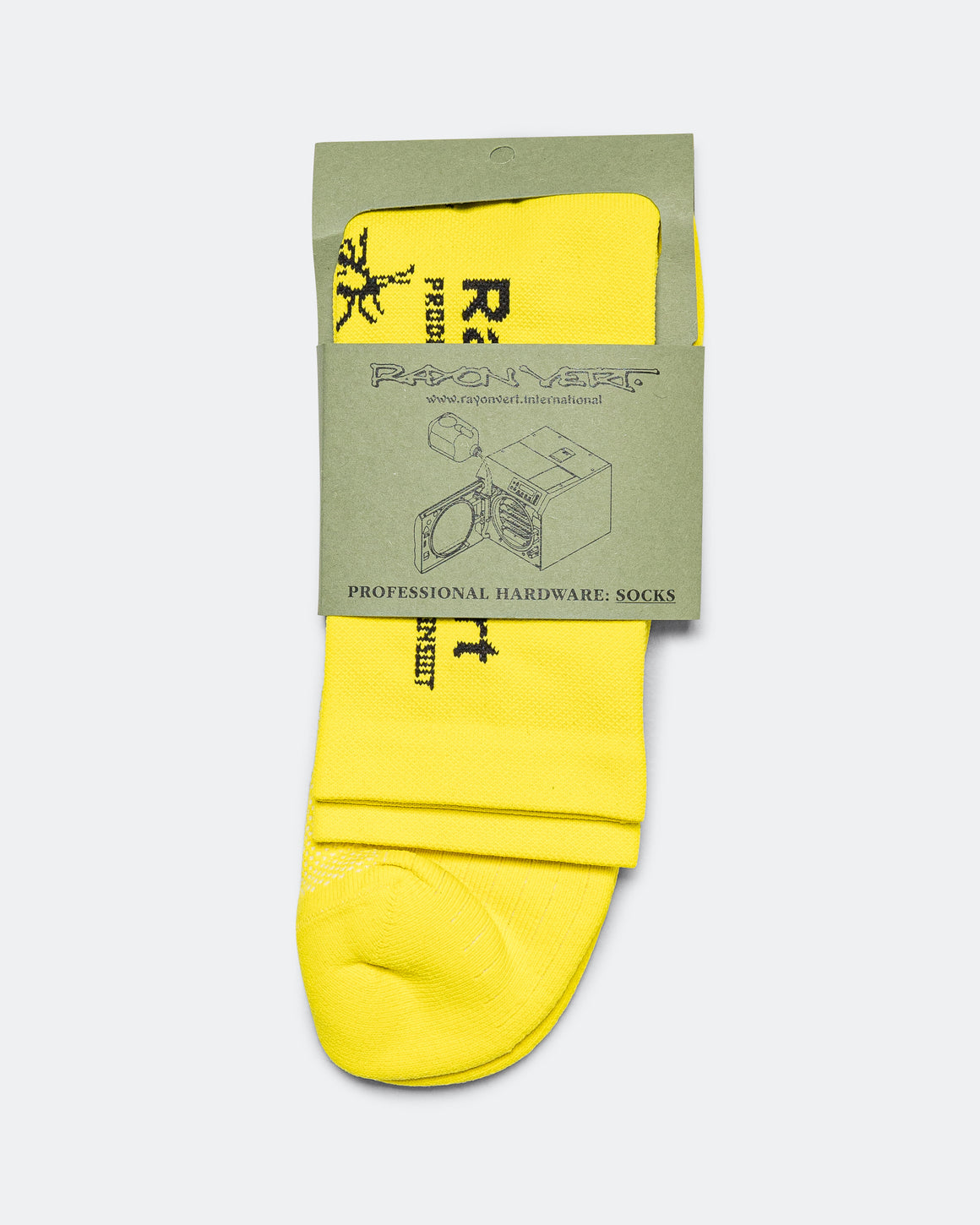 Rayon Vert - Kakerlaken Socks - Corn Yellow - UP THERE