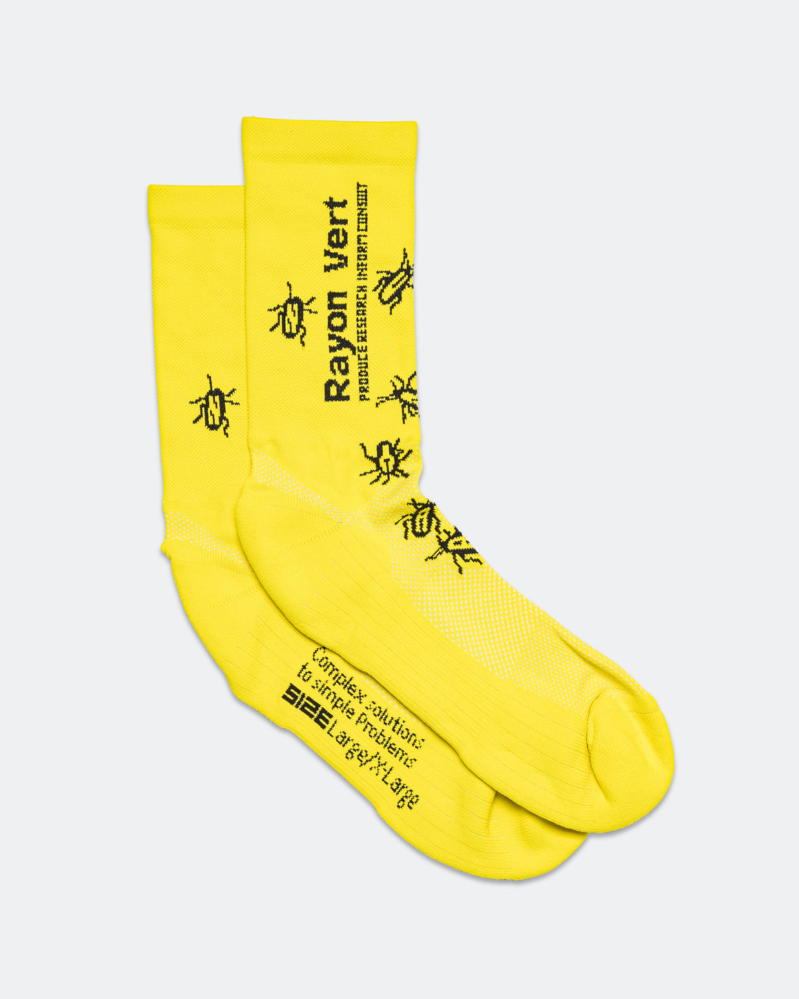 Rayon Vert - Kakerlaken Socks - Corn Yellow - UP THERE