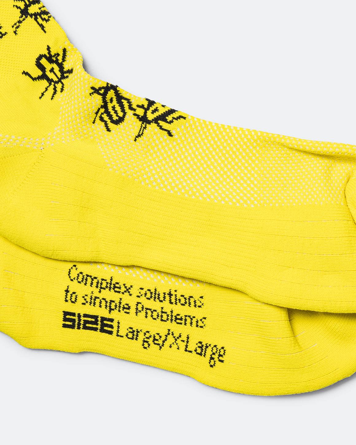 Rayon Vert - Kakerlaken Socks - Corn Yellow - UP THERE