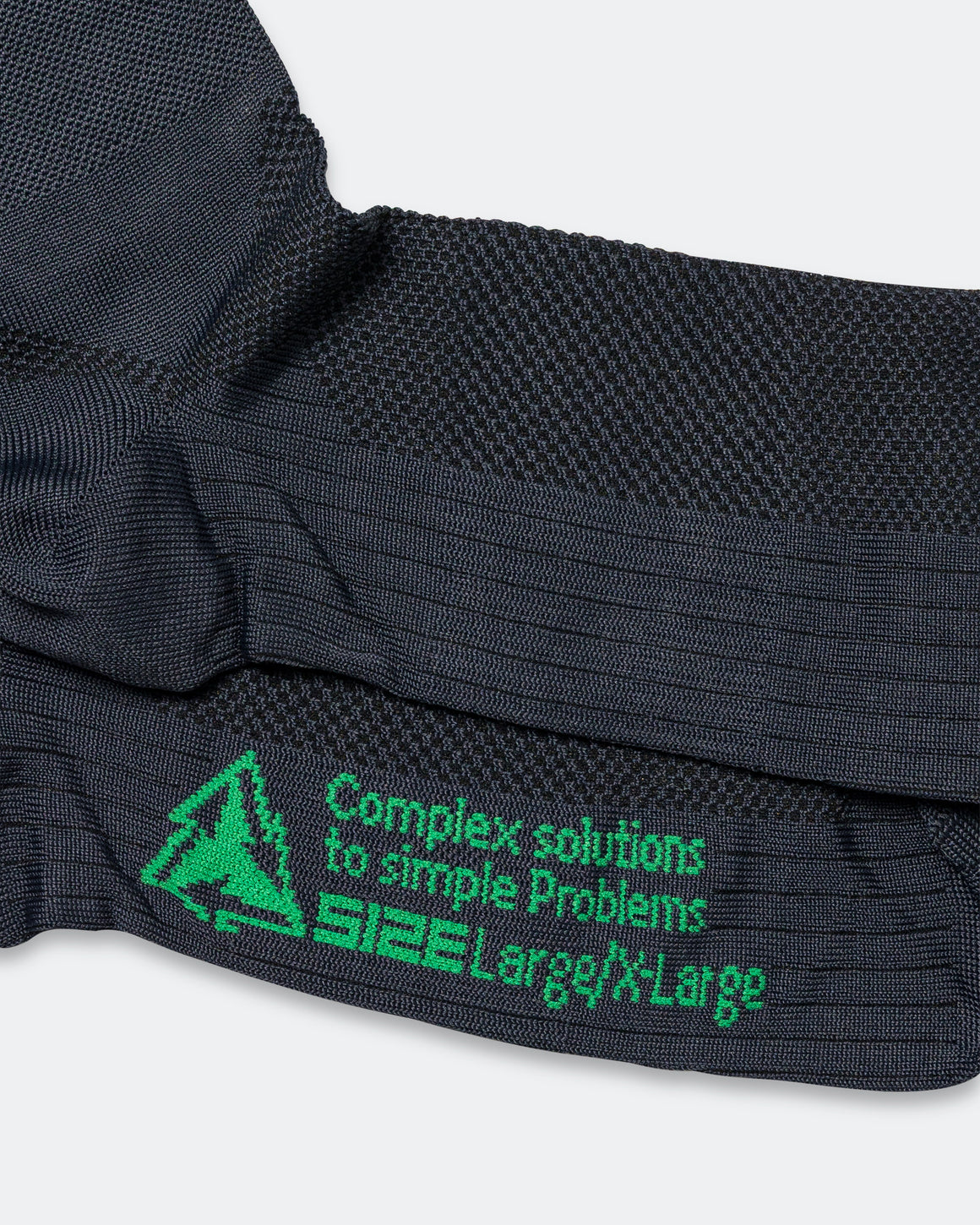 Rayon Vert - Problem Socks - Golgotha Black - UP THERE