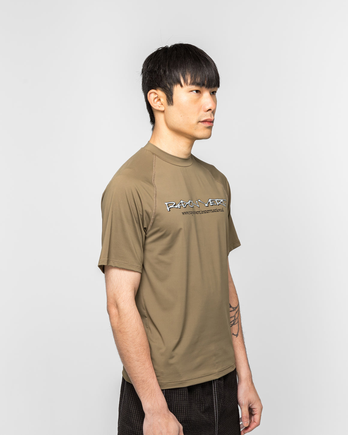 Rayon Vert - Website Xformance T-Shirt - Vomit Brown - UP THERE