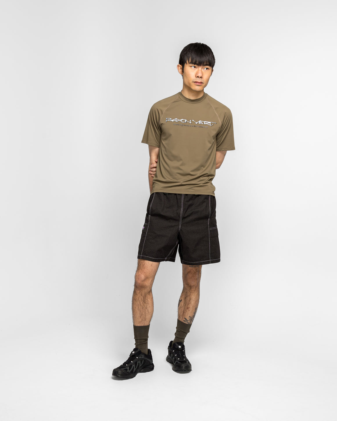 Rayon Vert - Website Xformance T-Shirt - Vomit Brown - UP THERE