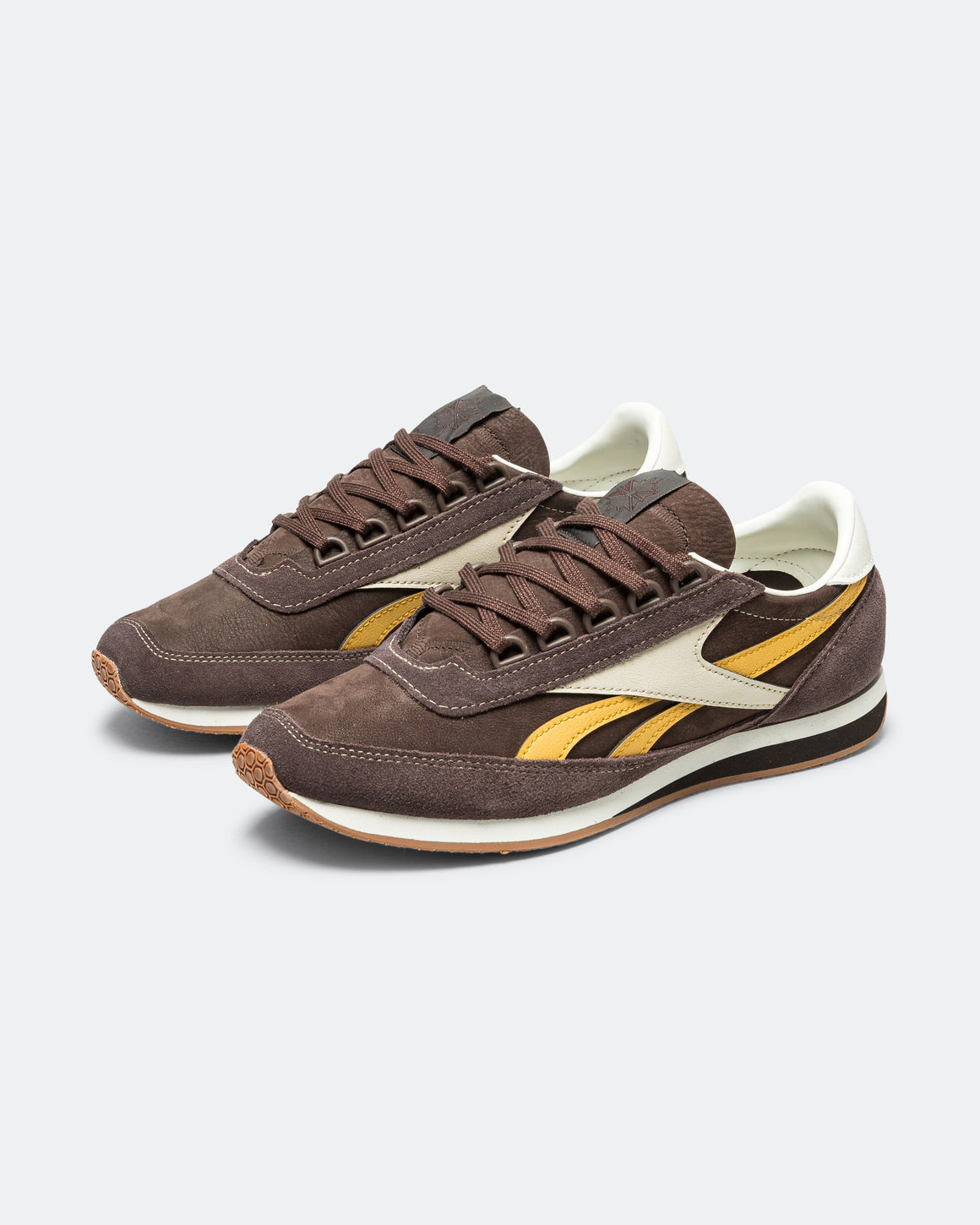 Reebok - Camargue - Dark Brown/Campus Brown-Gold - UP THERE