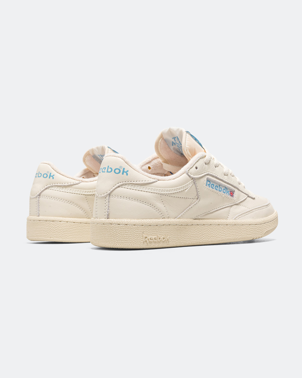 Reebok - Club C 85 - Chalk/Alabaster-Essential Blue - UP THERE