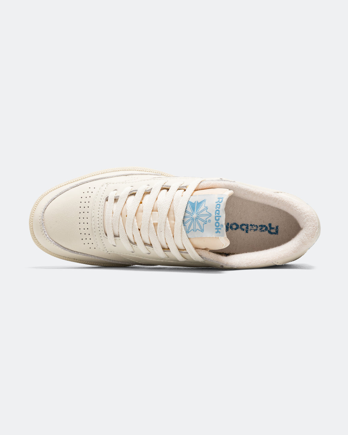 Reebok - Club C 85 - Chalk/Alabaster-Essential Blue - UP THERE