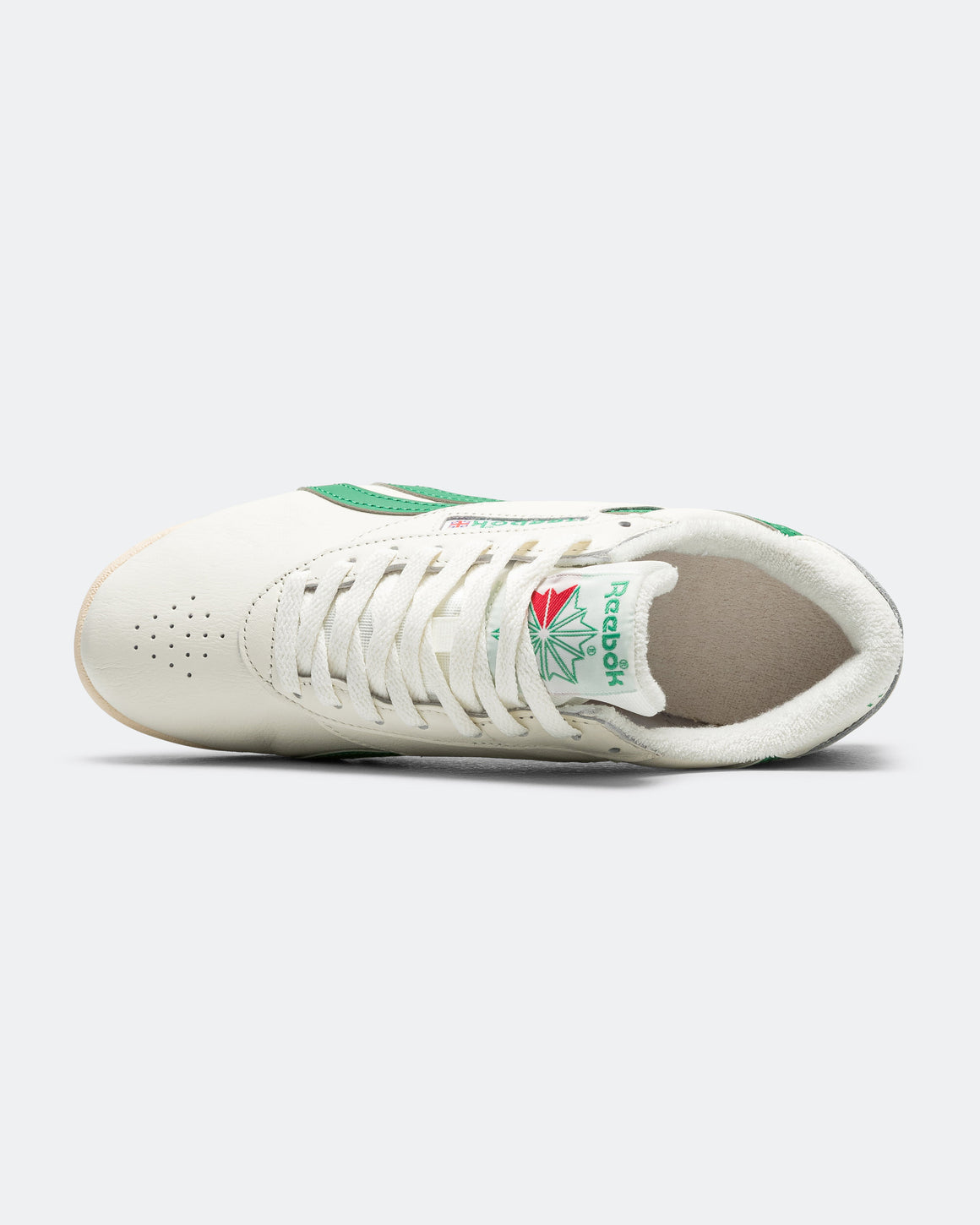Reebok - Freestyle Lo - Chalk/Glen Green-Paper White - UP THERE