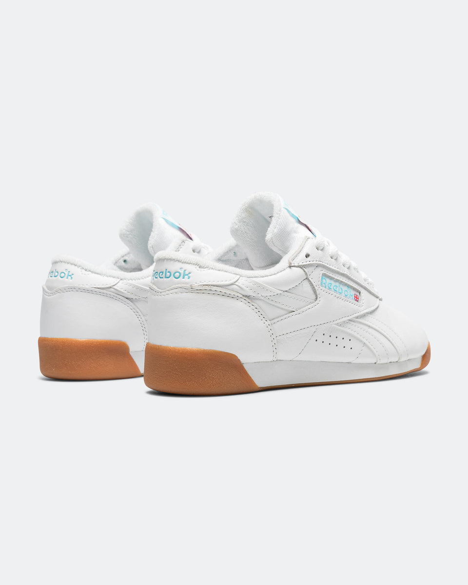 Reebok - Freestyle Lo - White/White | UP THERE
