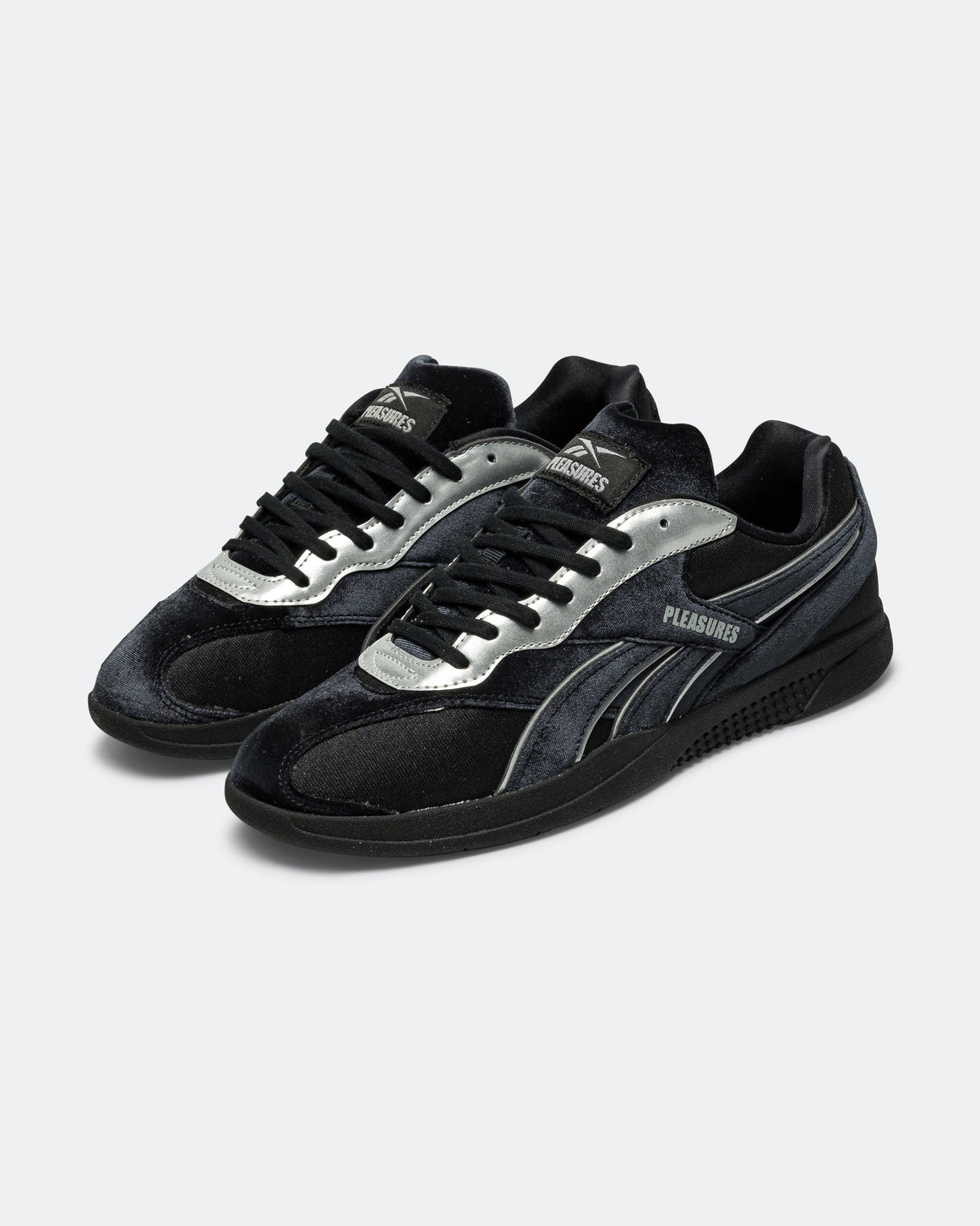 Reebok - Hammer Street x PLEASURES - Black/Silver - UP THERE