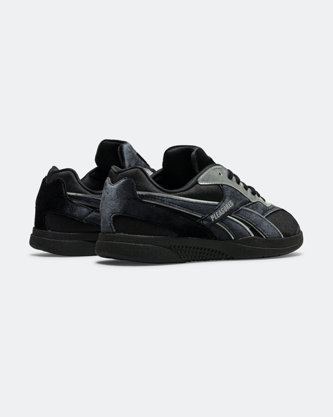 Reebok - Hammer Street x PLEASURES - Black/Silver - UP THERE