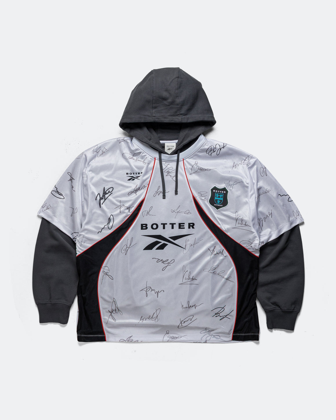 Reebok LTD - Soccer Hybrid Hoodie x Botter - Autograph Print - UP THERE
