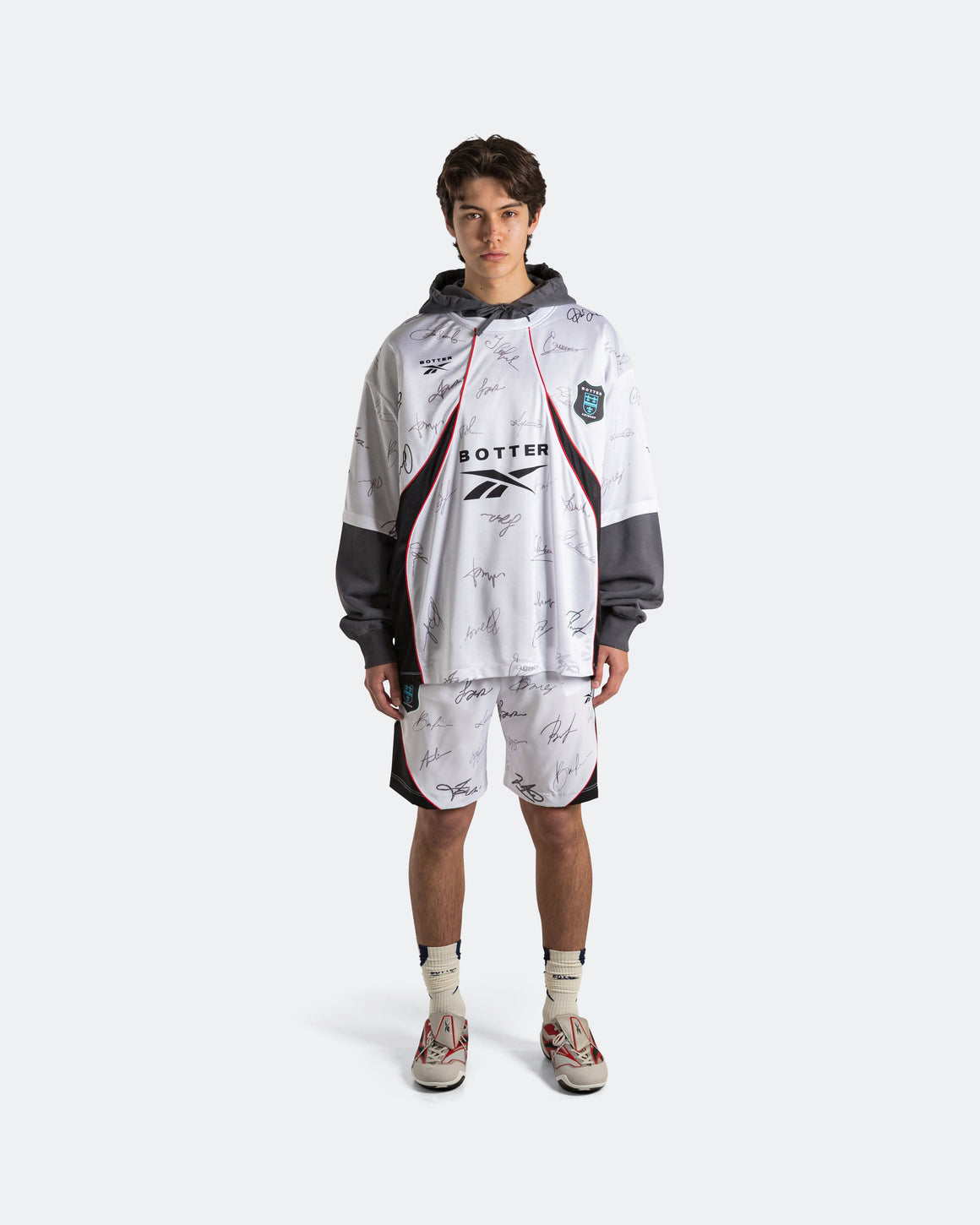 Reebok LTD - Soccer Hybrid Hoodie x Botter - Autograph Print - UP THERE