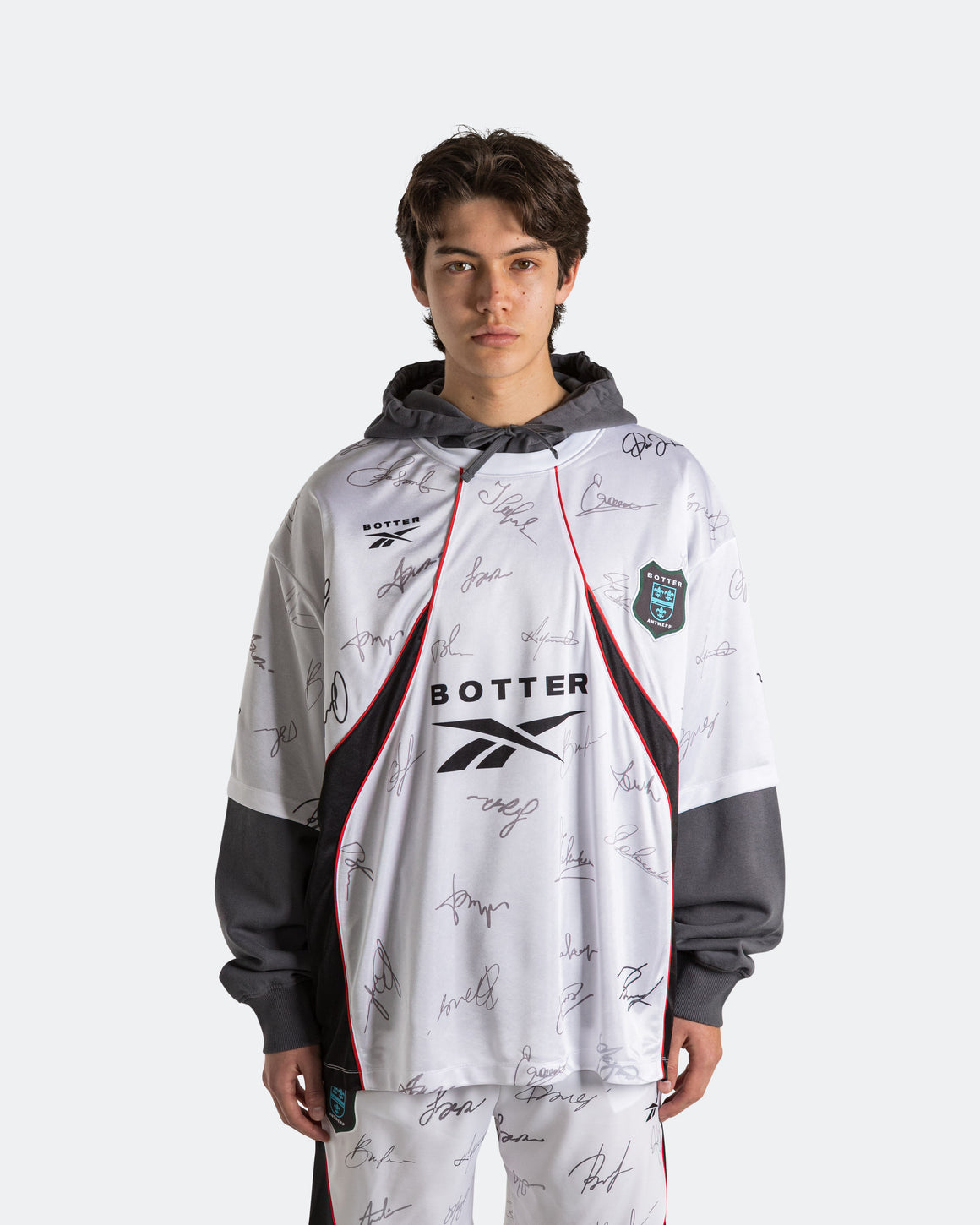 Reebok LTD - Soccer Hybrid Hoodie x Botter - Autograph Print - UP THERE