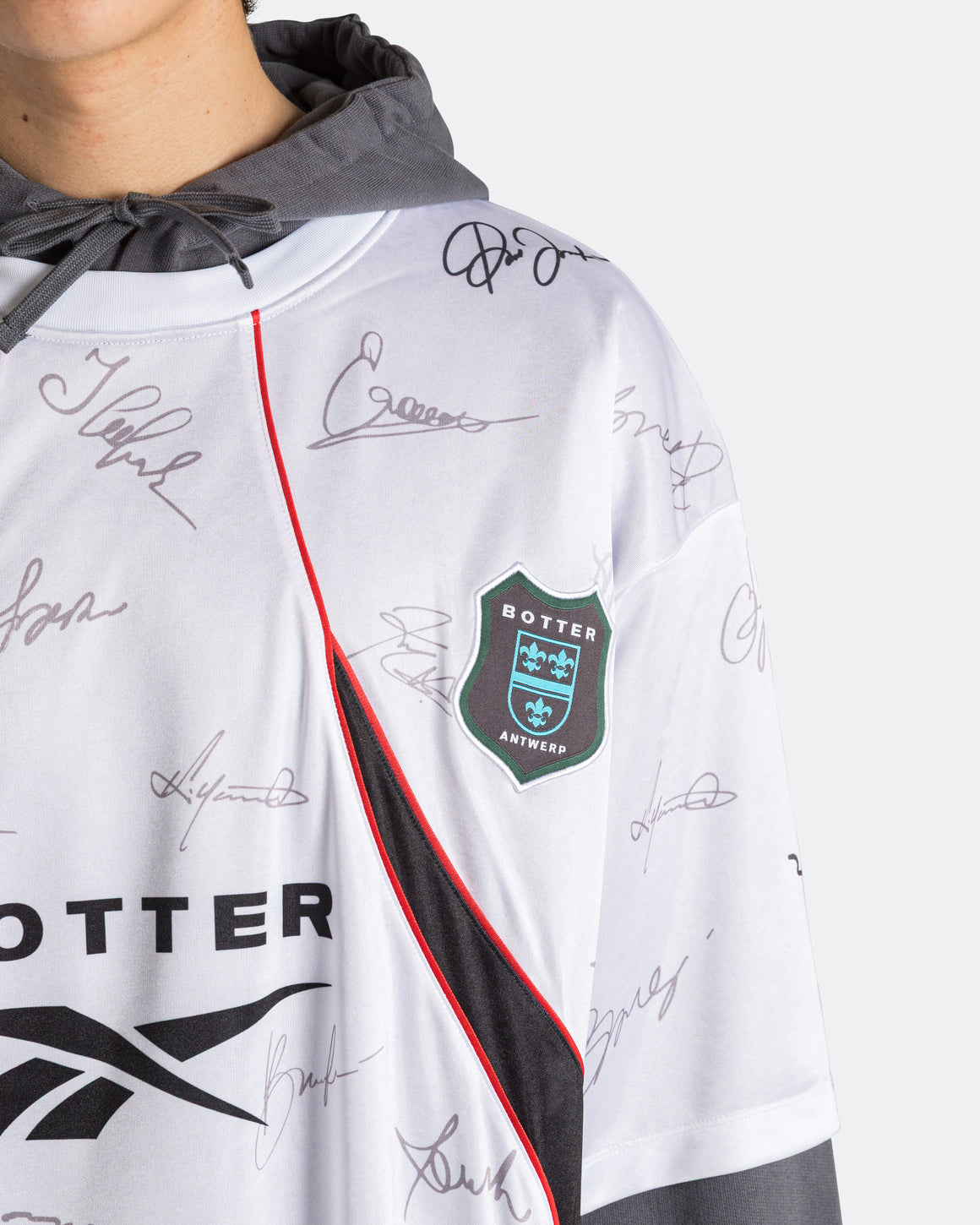 Reebok LTD - Soccer Hybrid Hoodie x Botter - Autograph Print - UP THERE