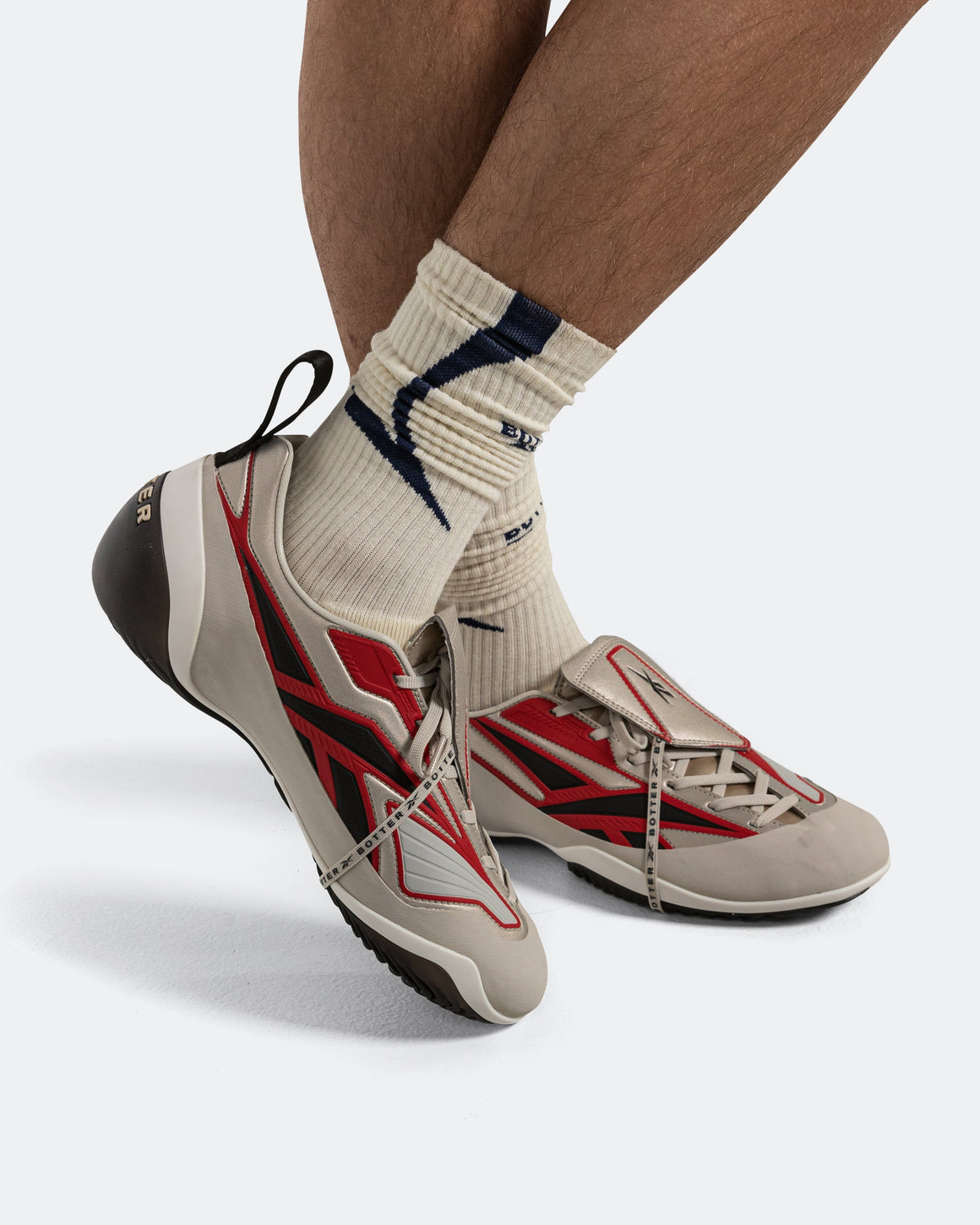 Reebok LTD - Socks x Botter - Dirty White/Navy - UP THERE