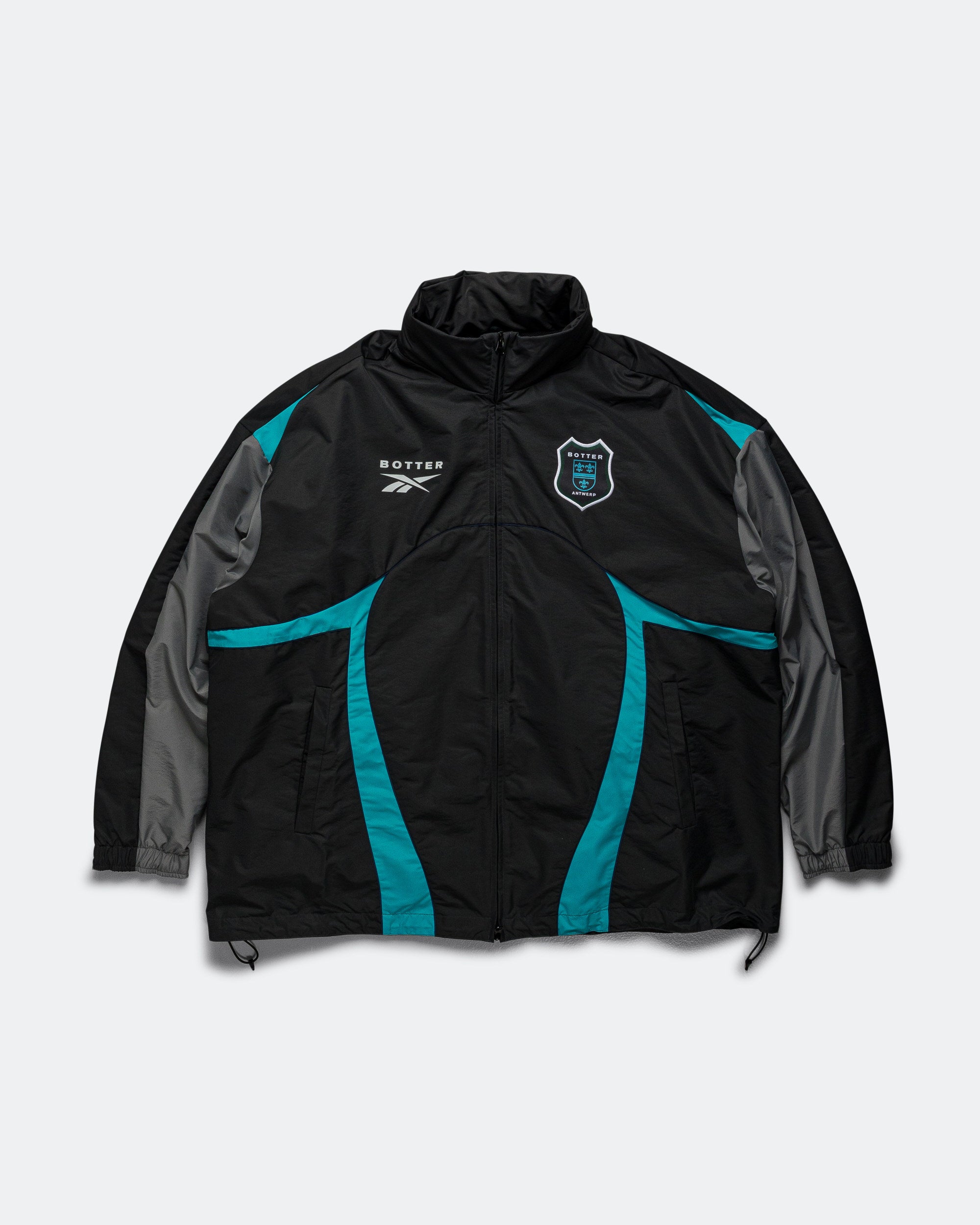 botter 22AW ジャケット Summer Bench Jacket x Botter - Grey/Aqua Blue | UP THERE